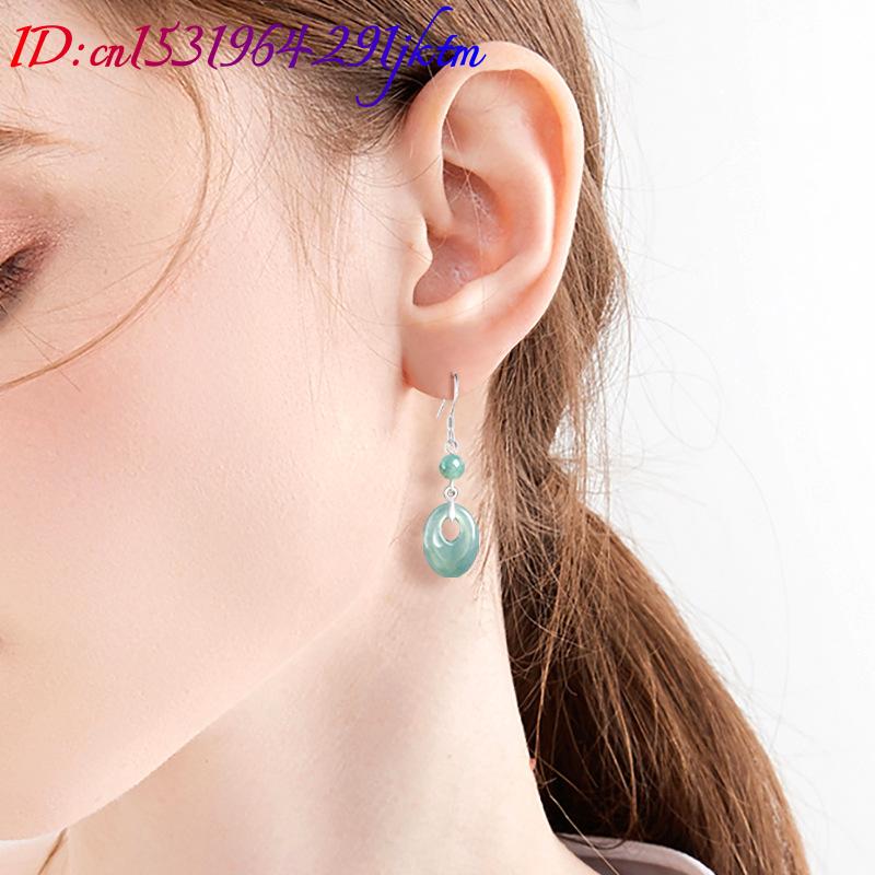 Anting Cincin Giok Myanmar Per - Earrings ulasan dan harga