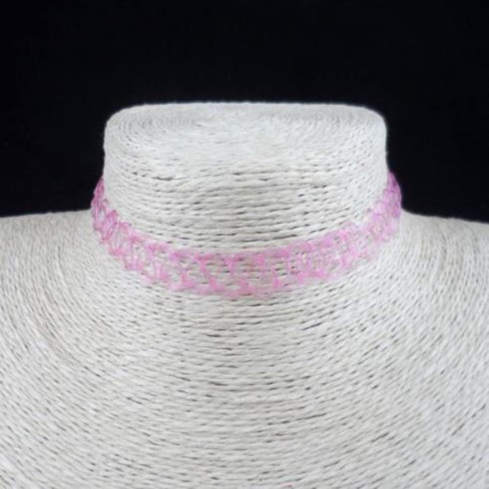 Perhiasan Gotik dengan Benang  - Pearl Choker Necklace Vintage ulasan dan harga