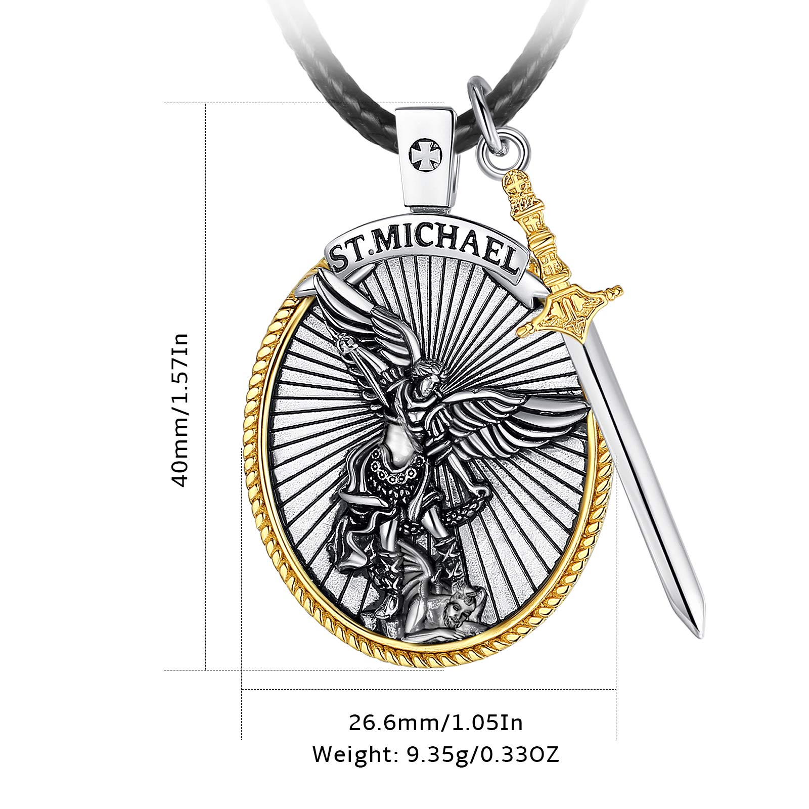 Eudora 925 Sterling Silver Sai - 925 Sterling Silver Chain Necklace Men ulasan dan harga