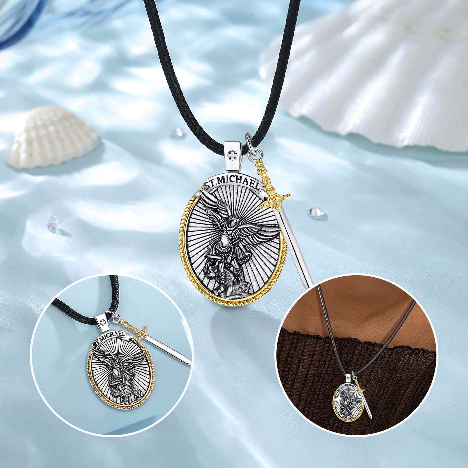 Eudora 925 Sterling Silver Sai - 925 Sterling Silver Chain Necklace Men ulasan dan harga