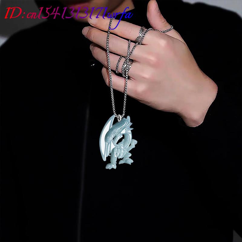 Kalung liontin naga Jadeite bi - Necklaces ulasan dan harga