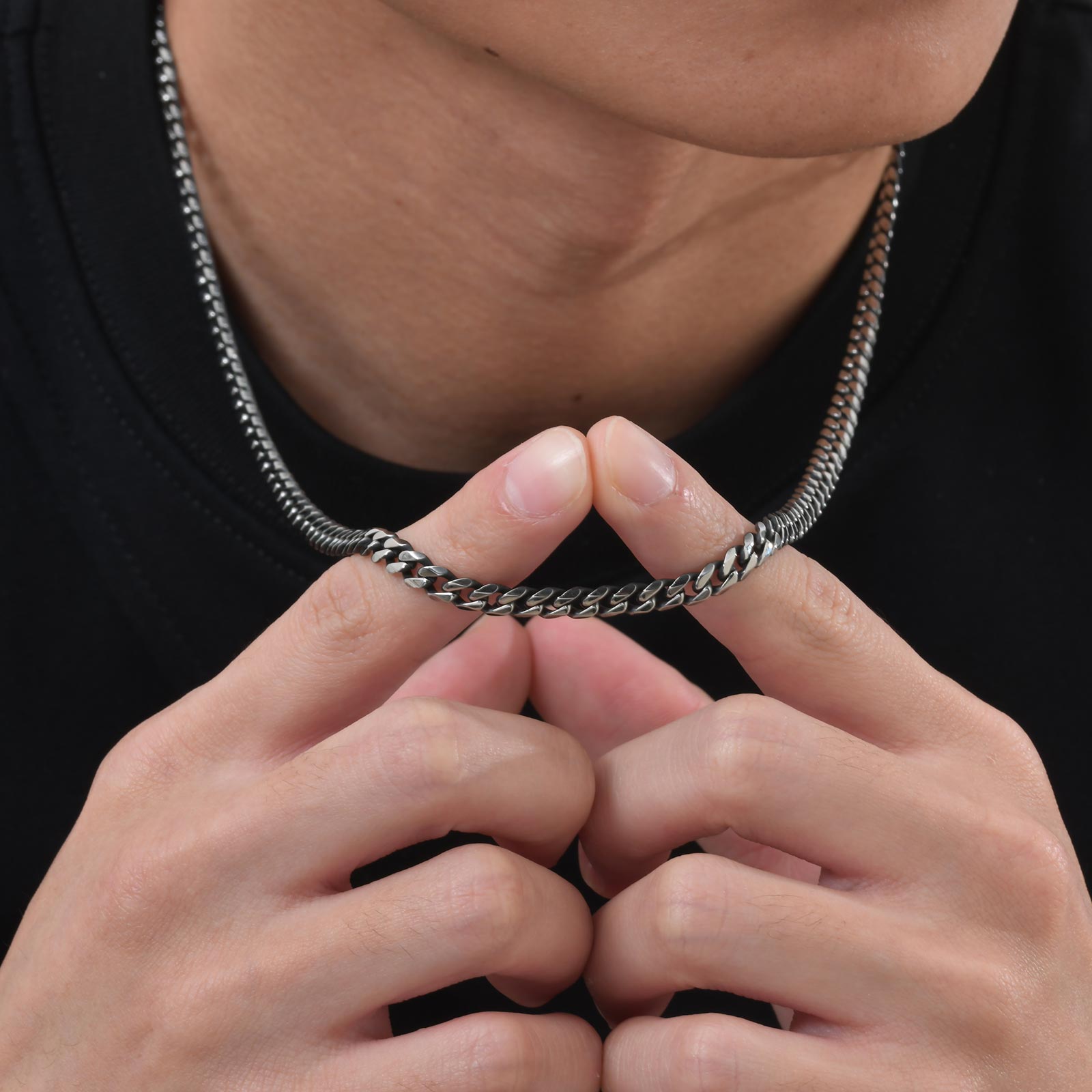 Kalung Rantai Kuba Klasik 3-11 - Cuban Link Chain 12Mm ulasan dan harga