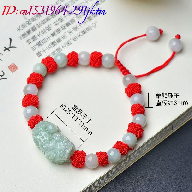 Gelang Pixiu Giok Burma Alami  - Bracelets ulasan dan harga