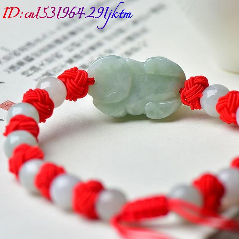 Gelang Pixiu Giok Burma Alami  - Bracelets ulasan dan harga