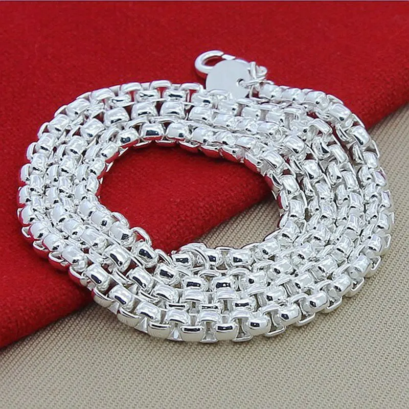 Kalung Perak Sterling 925 45-6 - 925 Sterling Silver Chain Necklace Men ulasan dan harga