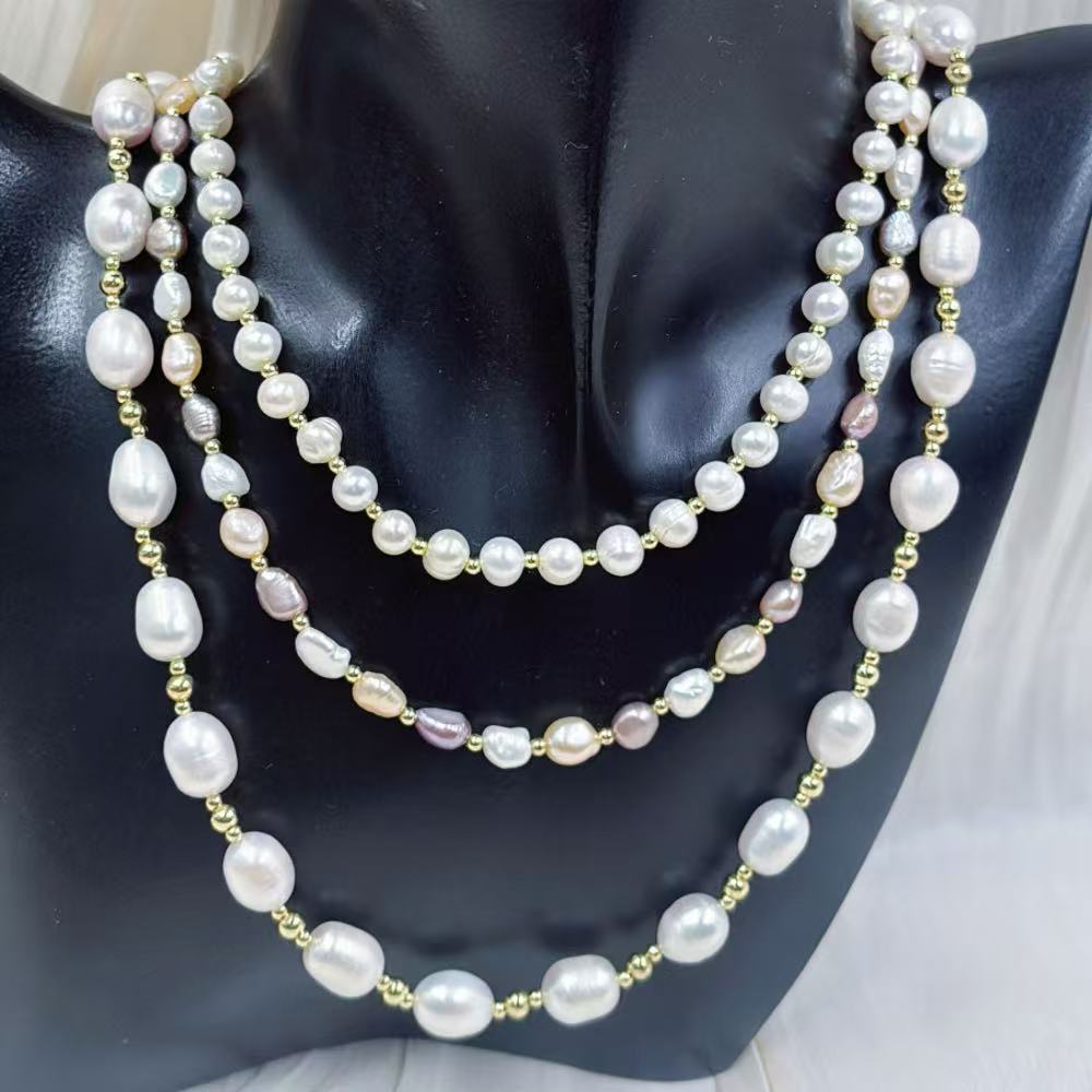 Untuk hadiah perhiasan ibu, ka - Pearl Choker Necklace Vintage ulasan dan harga