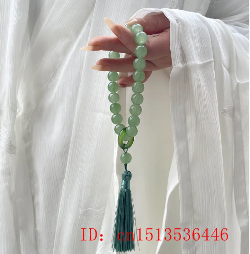 Batu giok hijau 12mm manik-man - Bracelets ulasan dan harga